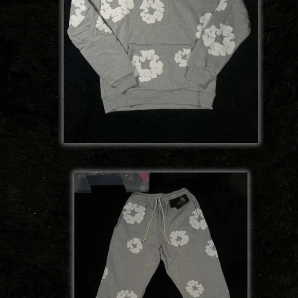 Black spider sweatsuit